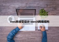 mes网络型设计-mesh网络结构